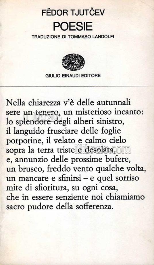 Poesie - copertina