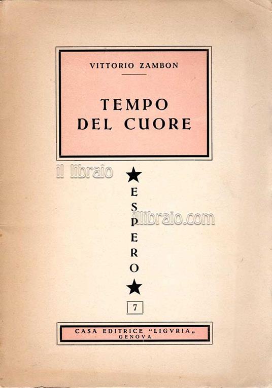 Tempo del cuore - copertina