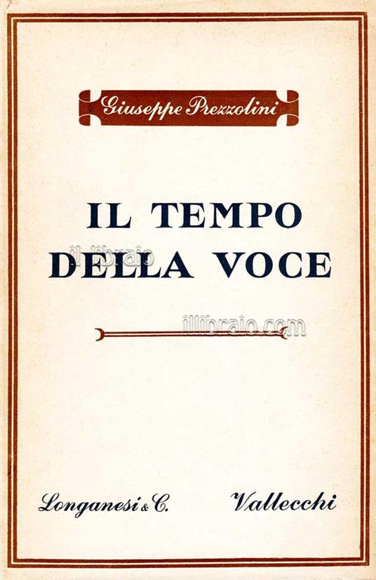 Il tempo della voce - copertina