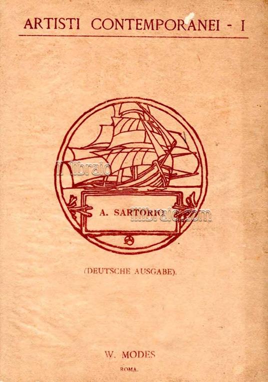 Aristide Sartorio - copertina
