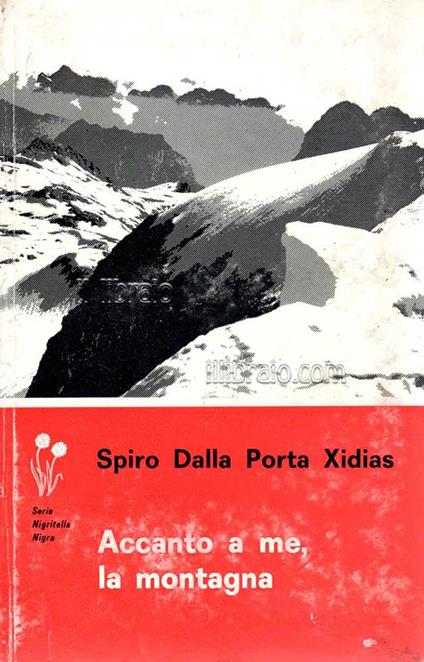 Accanto a me, la montagna - copertina