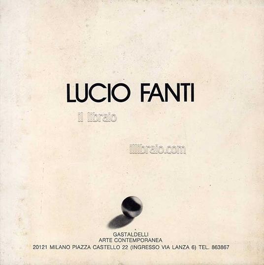 Lucio Fanti - copertina
