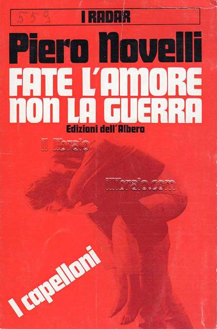 Fate l'amore non la guerra - copertina
