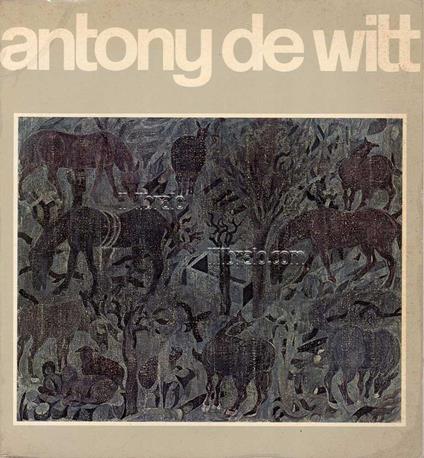 Antony de Witt - copertina