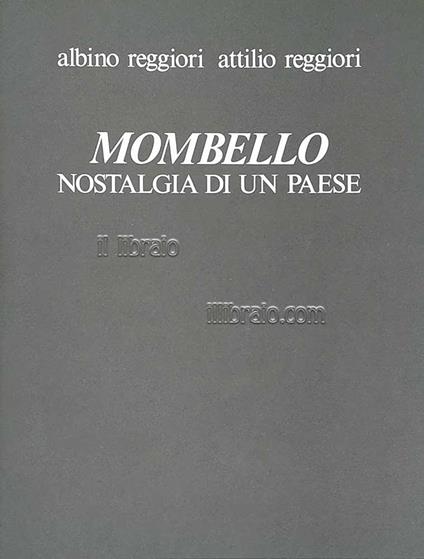 Mombello nostalgia di un paese - copertina