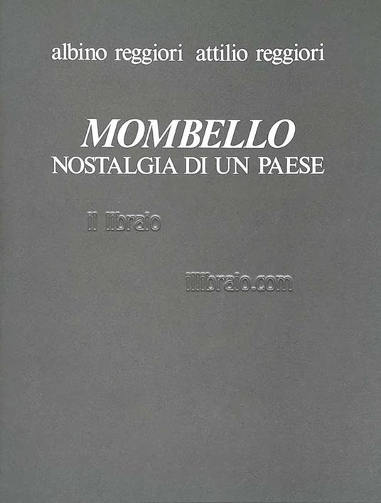 Mombello nostalgia di un paese - copertina