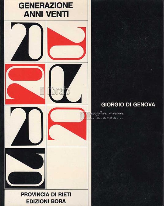 Generazione anni Venti - copertina