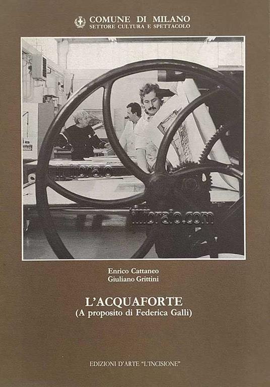 L' acquaforte (A proposito di Federica Galli) - copertina
