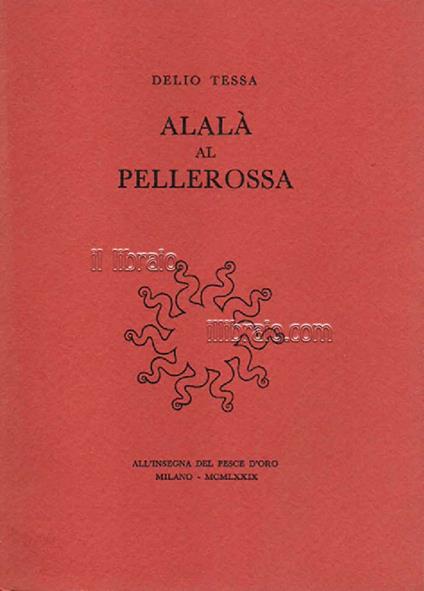 Alalà al Pellerossa - copertina