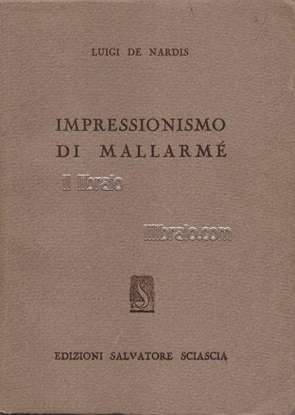 Impressionismo di Mallarmé - copertina