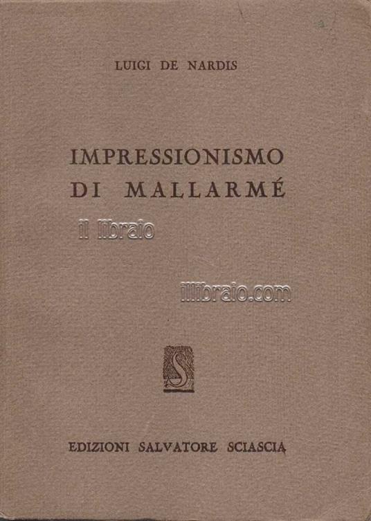 Impressionismo di Mallarmé - copertina