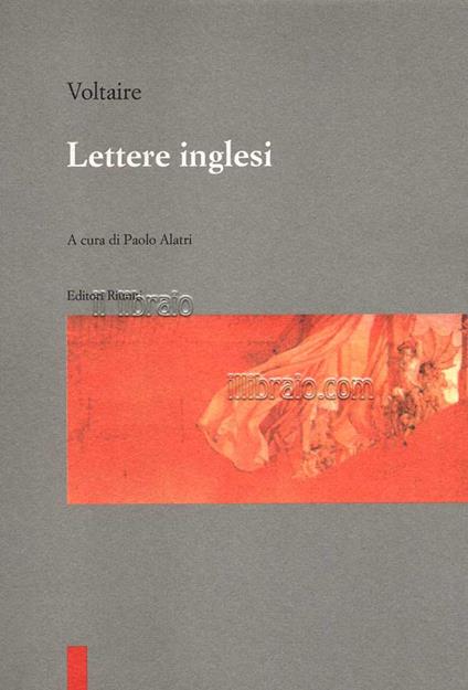 Lettere inglesi - Voltaire - copertina