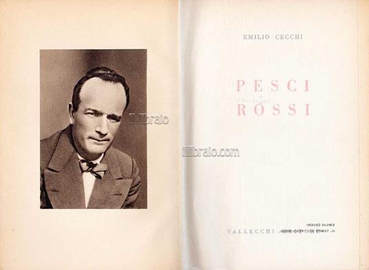 Pesci rossi - copertina