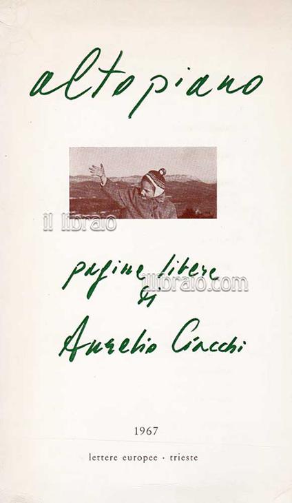 Altopiano. Pagine libere - copertina