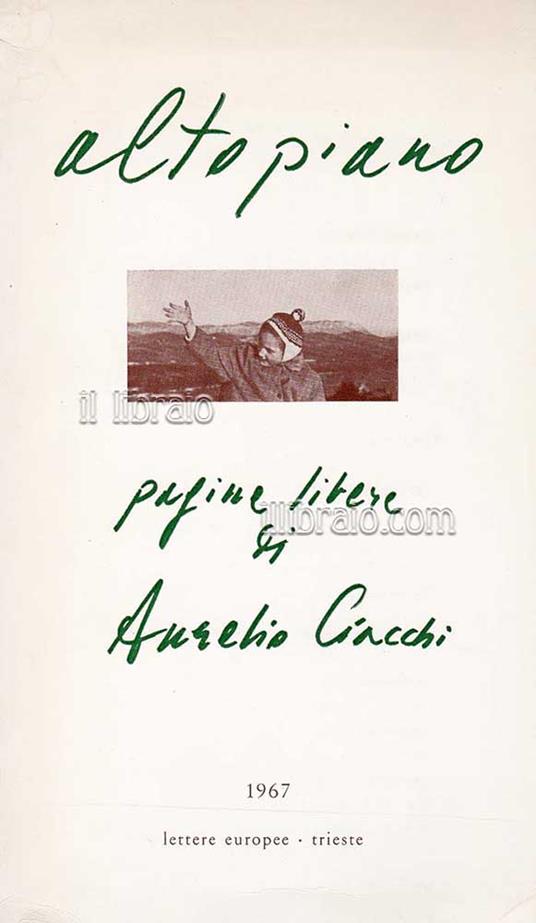 Altopiano. Pagine libere - copertina