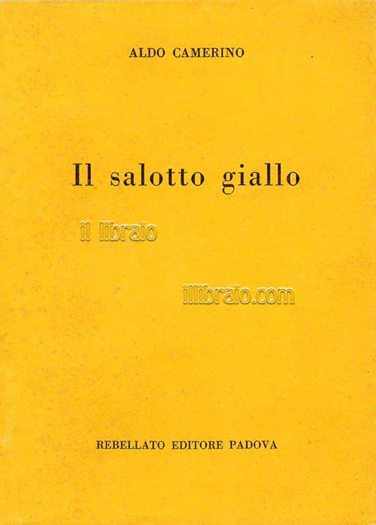 Il salotto giallo - copertina