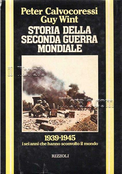 Storia della seconda guerra mondiale - copertina