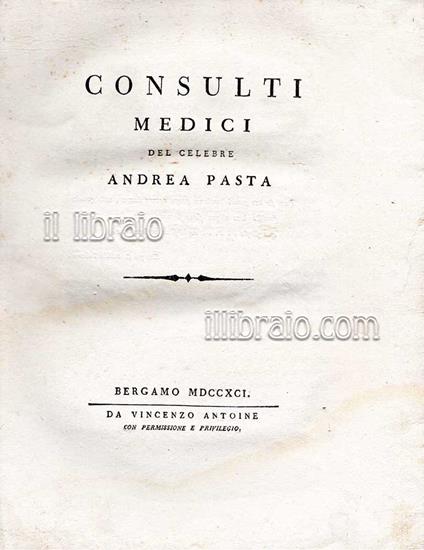 Consulti medici - copertina