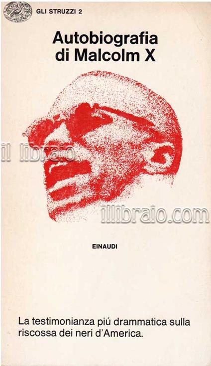 Autobiografia di Malcom X - copertina