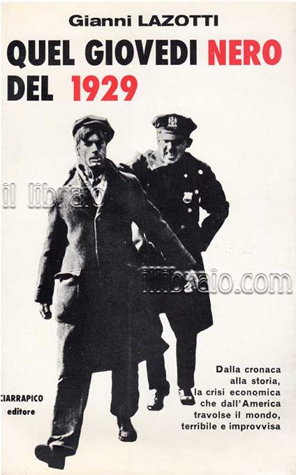 Quel giovedì nero del 1929 - copertina