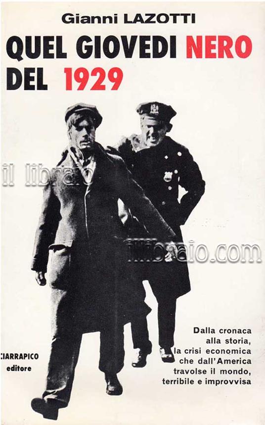Quel giovedì nero del 1929 - copertina