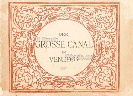 Der Grosse Canal in Venedig - copertina