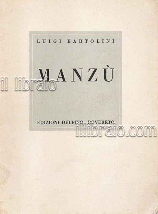 Manzù - copertina