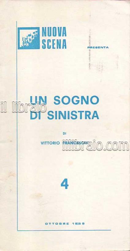 Un sogno di sinistra - copertina