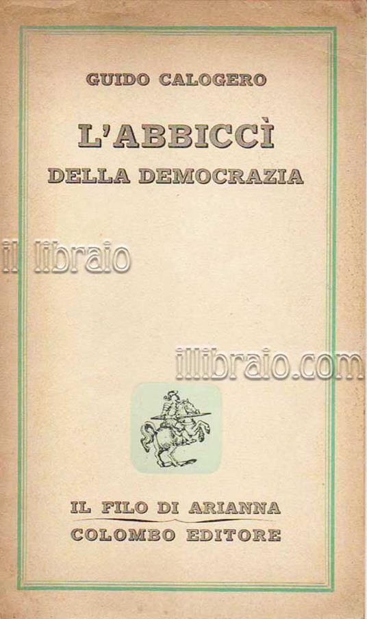 L' abbiccì della democrazia - copertina