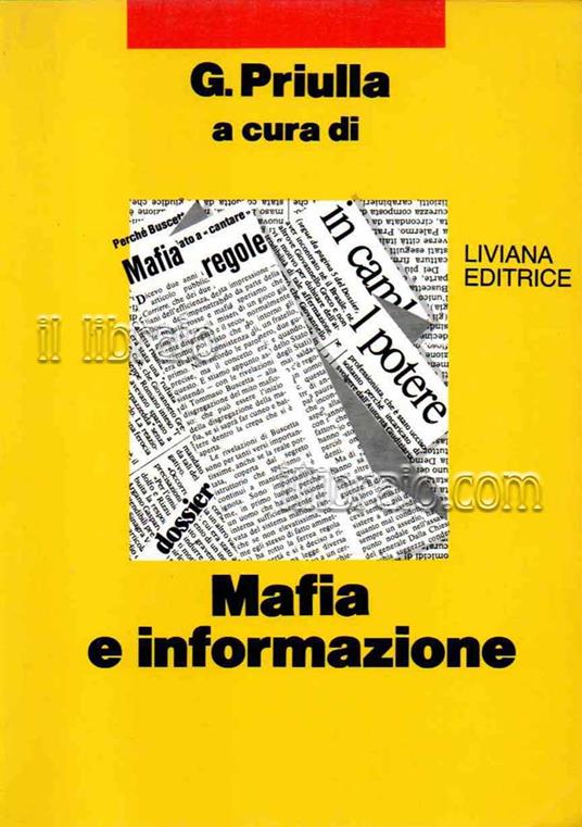 Mafia e informazione - copertina