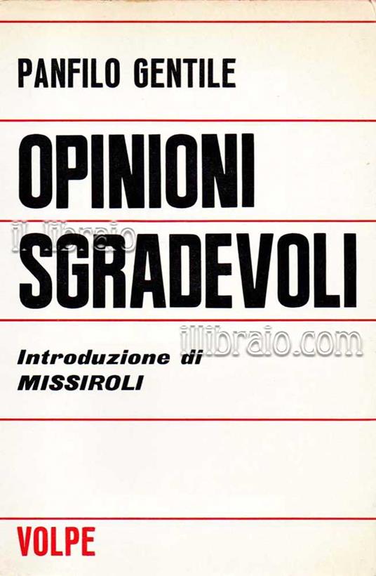 Opinioni sgradevoli - copertina