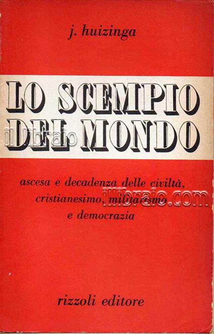 Lo scempio del mondo - copertina