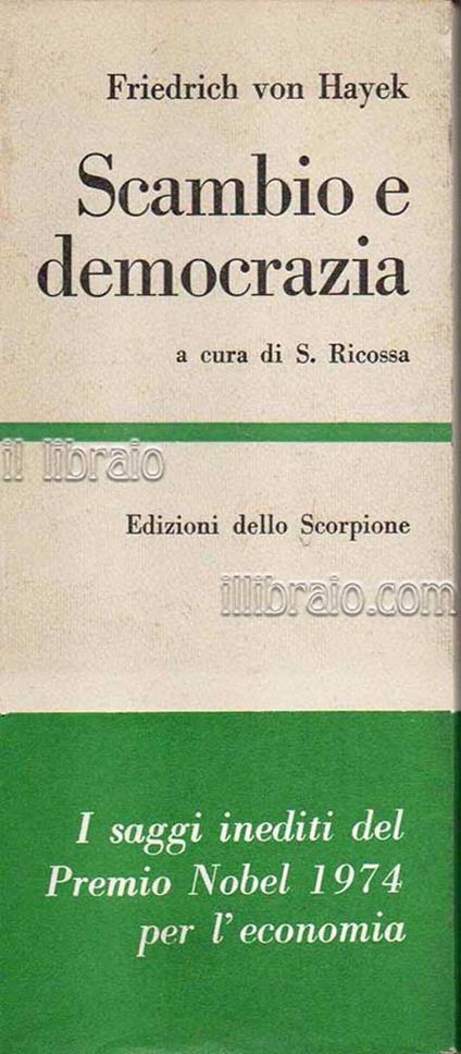 Scambio e democrazia - copertina