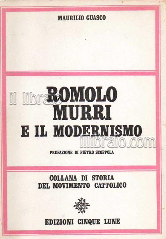 Romolo Murri e il modernismo - copertina