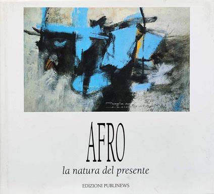 Afro la natura del presente - copertina