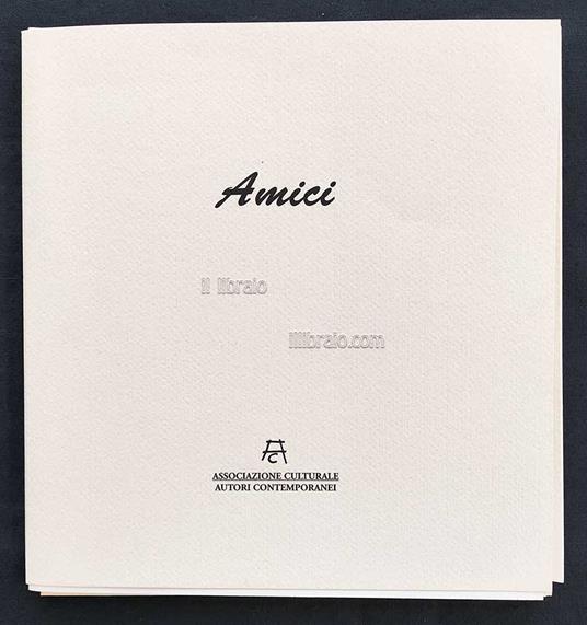 Amici - copertina