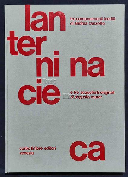 Lanternina cieca - copertina