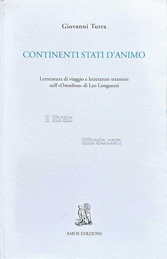 Continenti stati d'animo - copertina