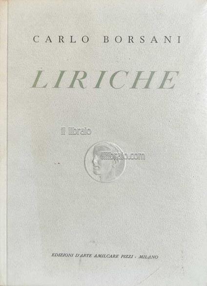 Liriche - copertina