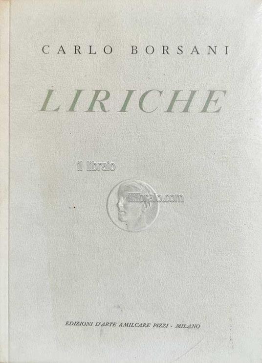Liriche - copertina