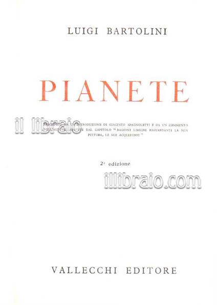 Pianete - copertina