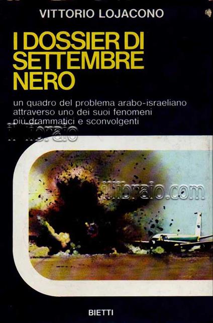 I dossier di Settembre nero - copertina