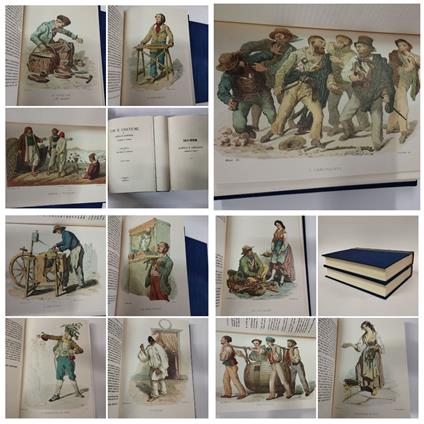 Usi e Costumi di Napoli e contorni descritti e dipinti - copertina