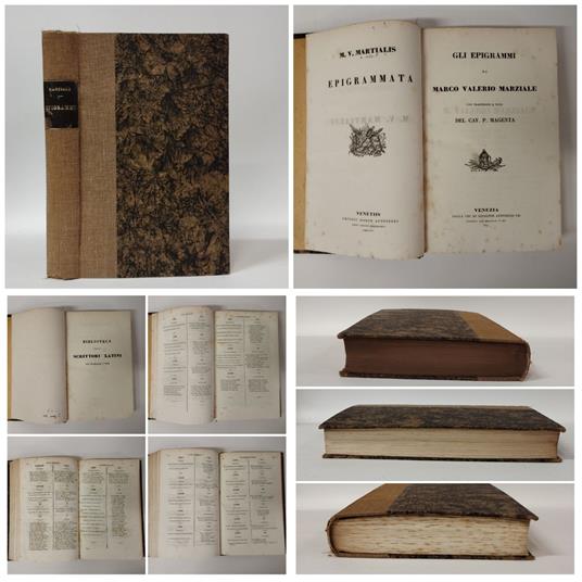 Epigrammi - M. Valerio Marziale - copertina
