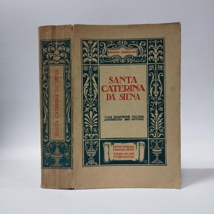 Santa Caterina da Siena - Johannes Joergensen - copertina