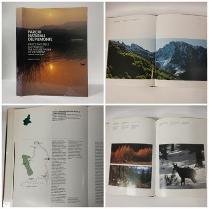 Parchi naturali del Piemonte. Parcs naturels du Piemont. The nature parks of Piemont - copertina