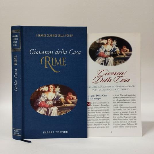 Rime - Giovanni Della Casa - copertina
