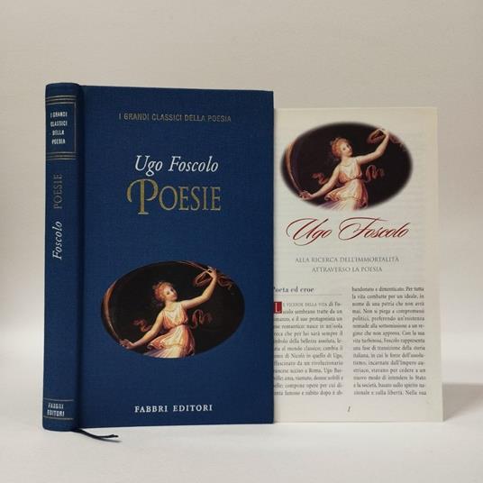 Poesie - Ugo Foscolo - copertina
