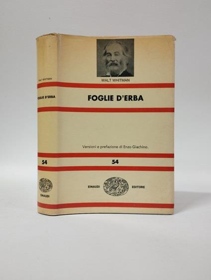 Foglie d'erba - Walt Whitman - copertina