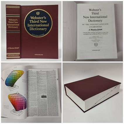 Webster’s Third New International Dictionary of the English Language, Unabridged - copertina